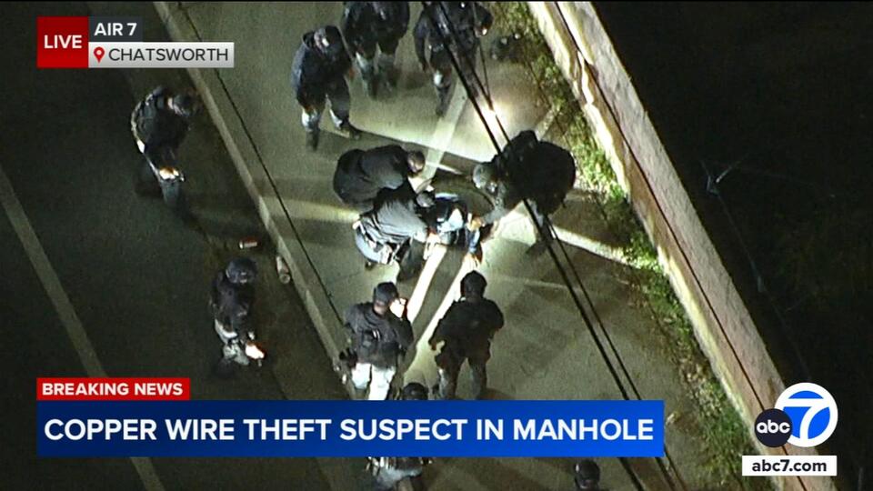 Copper wire theft suspect in custody after hourslong standoff in ...