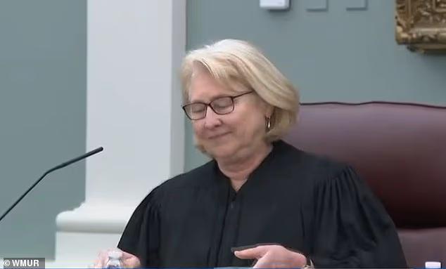 New Hampshire Supreme Court judge returns to bench just a week after ...