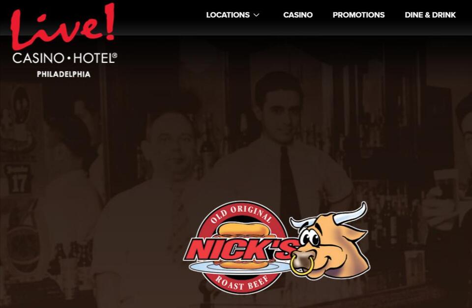 Old Original Nick’s Roast Beef Opens at Live! Casino & Hotel Philadelphia