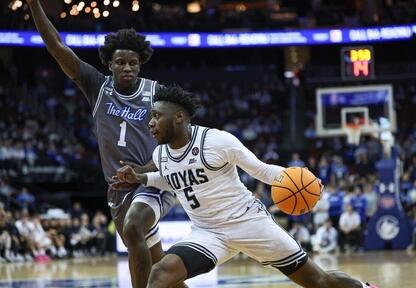 Seton Hall Defeats Georgetown 76-70 Behind Dre Davis' Career-High  Performance