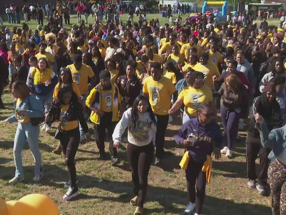 North Carolina A&T celebrates honor for marching band