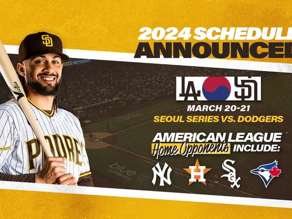 Padres release 2024 schedule