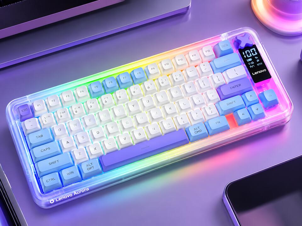 Lenovo's Aurora GK1077 Lite launches with built-in screen and rotary ...
