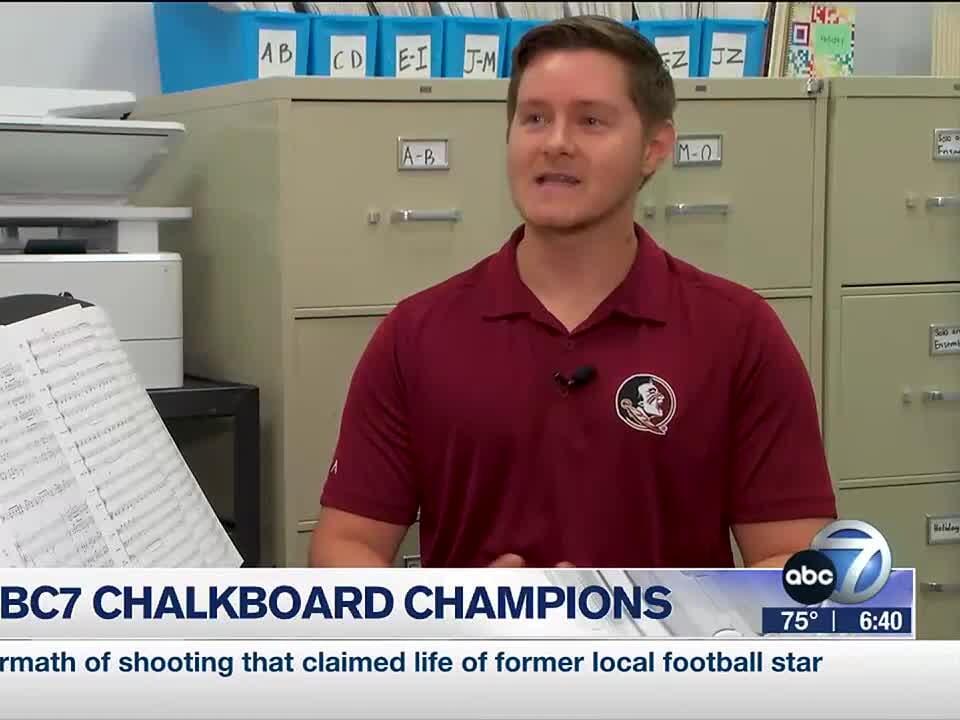 Chalkboard Champions Mr. McKee