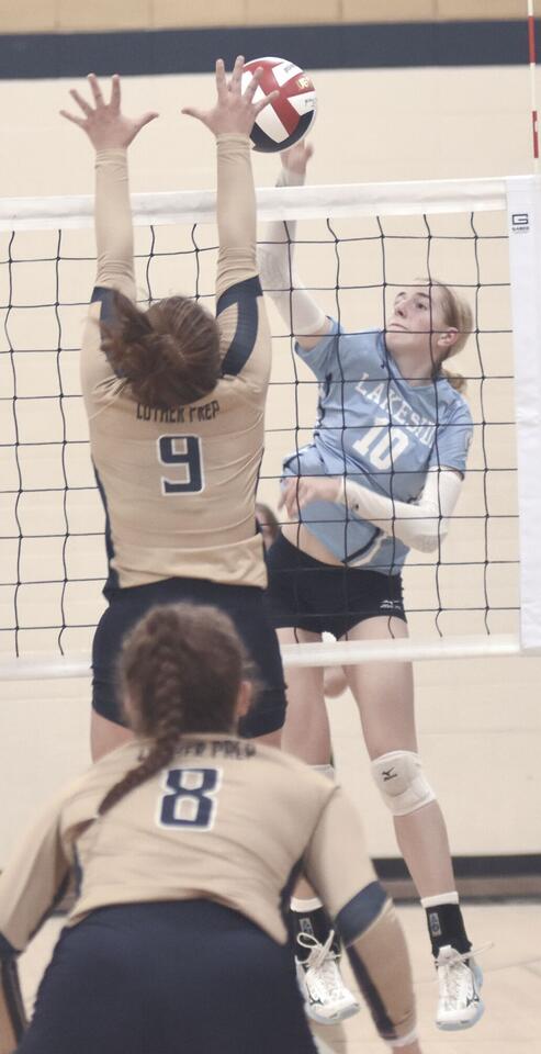 Volleyball: Lakeside Lutheran outlasts Luther Prep in five sets - NewsBreak