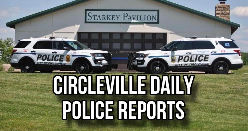 Circleville Police Respond to Assault, Injury Crash, Property Damage and Multiple Disturbances