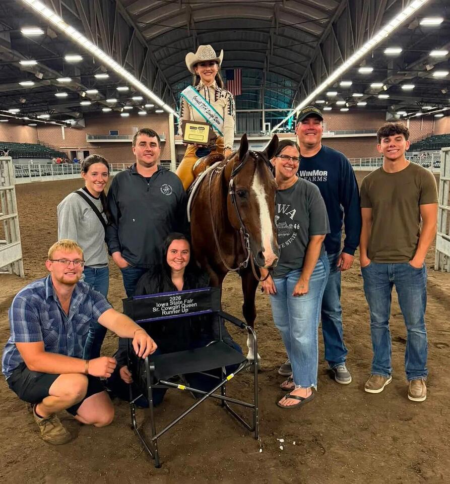 Grinnell teen named runner up in the ISF Cowgirl Queen Contest