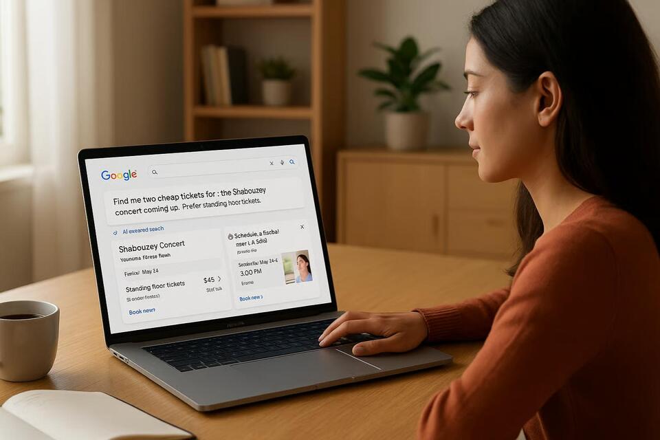 Google Expands AI Mode with Agentic Capabilities for Booking Events and ...