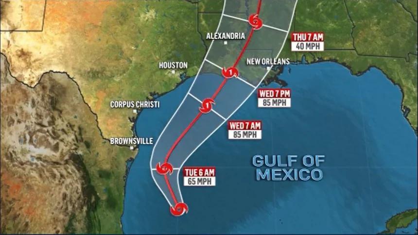 Tropical Storm Francine forecast to strengthen into hurricane 'soon' as ...