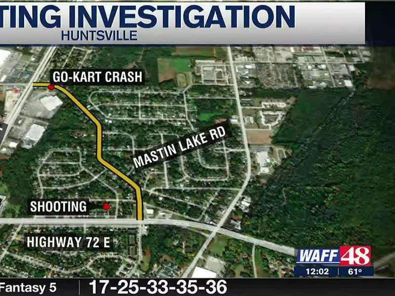 Huntsville PD officers respond to shooting, crash Sunday night