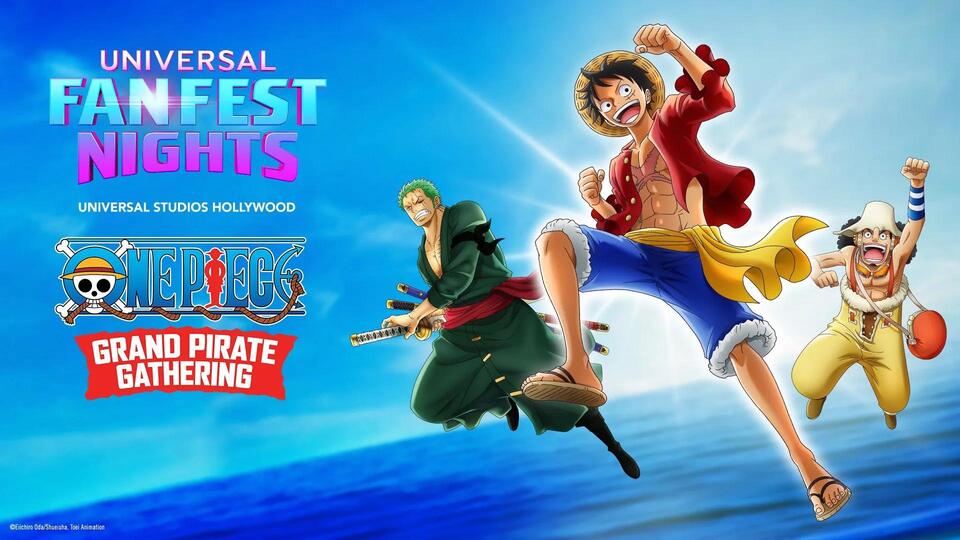 One Piece & Jujutsu Kaisen Headline Universal Studios Hollywood Fan