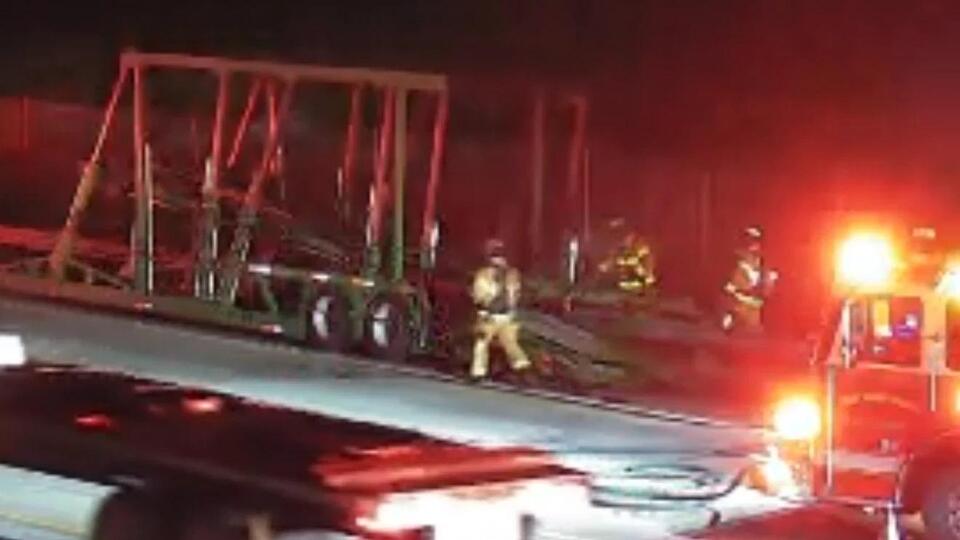 Vehicle fire on northbound Turnpike in Boca Raton blocks lanes - NewsBreak