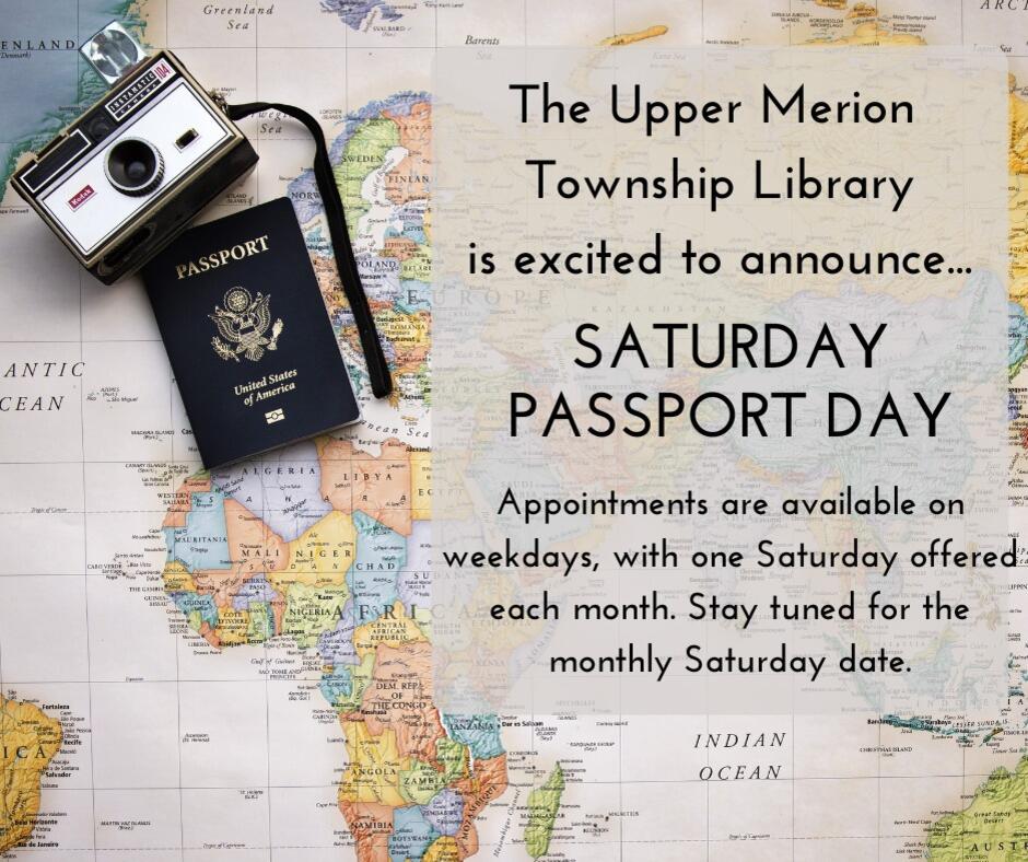 Upper Merion Library Processes 15 Passports - NewsBreak