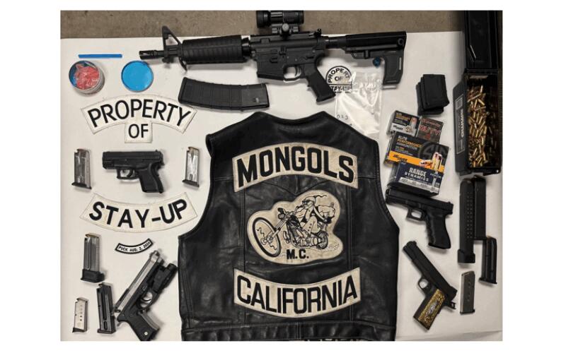 Redding Police: Outlaw Motorcycle Gang Member Arrested for Weapons and ...