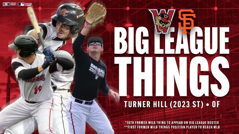 Former Wild Things OF Turner Hill To Have Contract Selected by San Francisco Giants