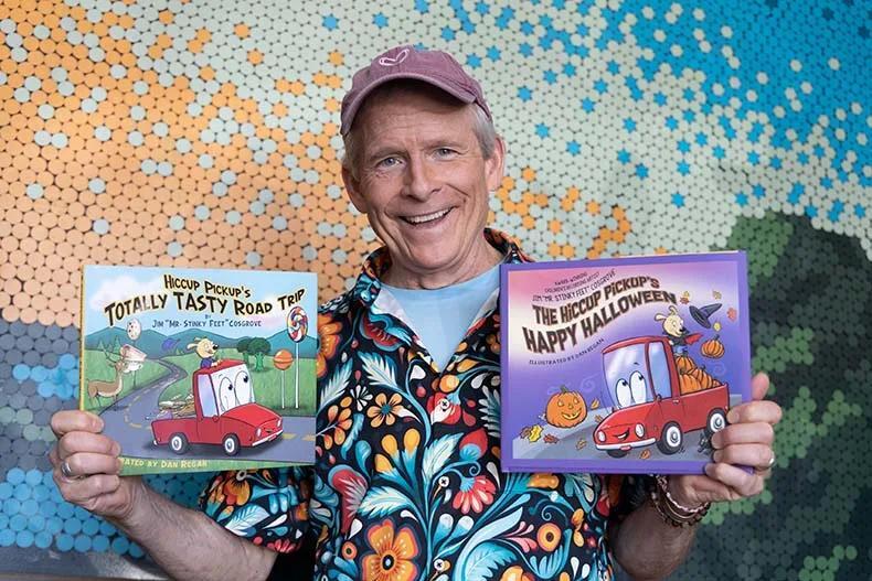 Mr. Stinky Feet, JoCo children’s musician, is local eatery’s top book pick of the month