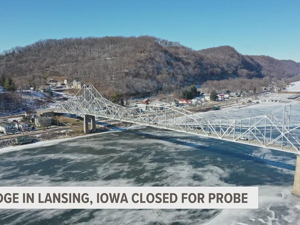Iowa DOT closes Northeast Iowa bridge it says 'moved'