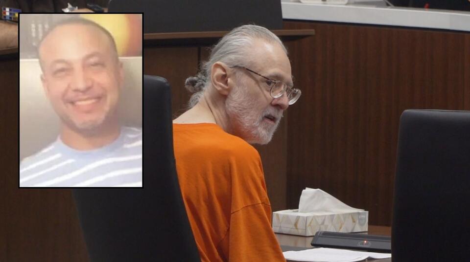 Man ambushes neighbor at usual smoking spot behind apartment building and leaves his body wrapped in tarp 'like trash' for 6 months