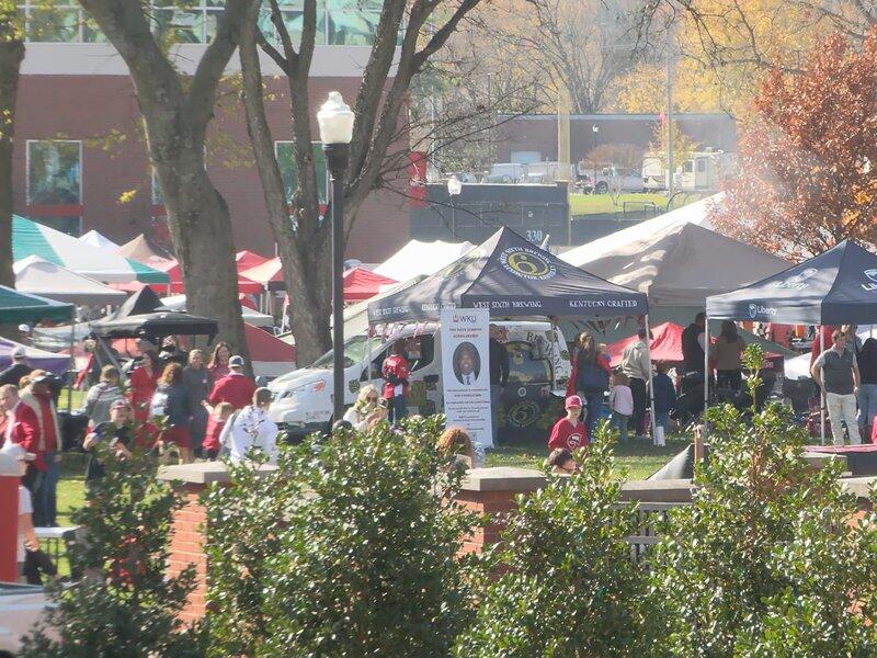 WKU hosts Football Game tailgate on South Lawn