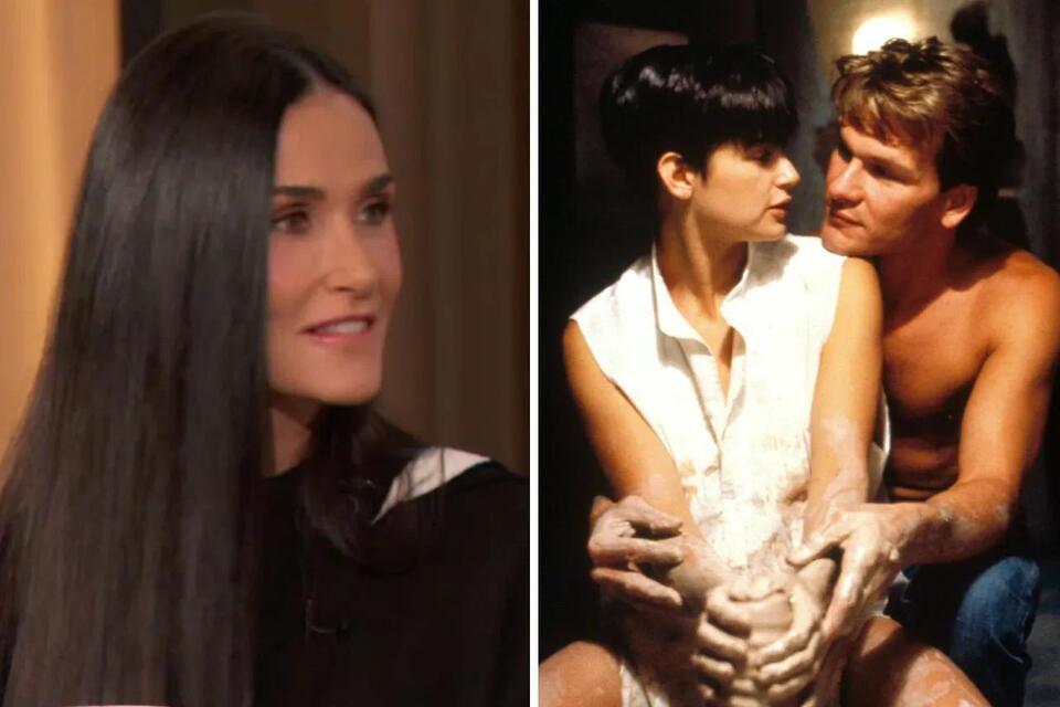 Demi Moore Says She Still Has The Clay Pots She Made With Patrick