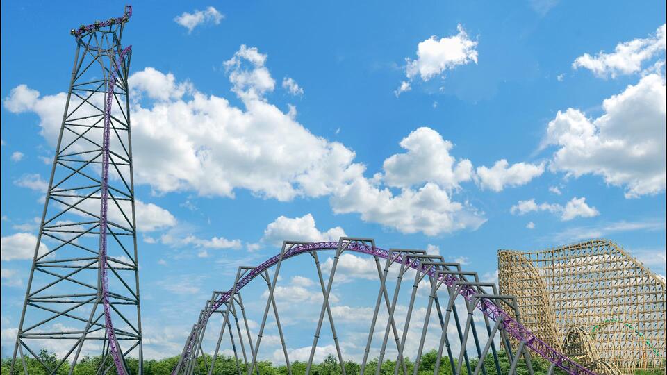 Six Flags Great Adventure unveils new record-breaking coaster