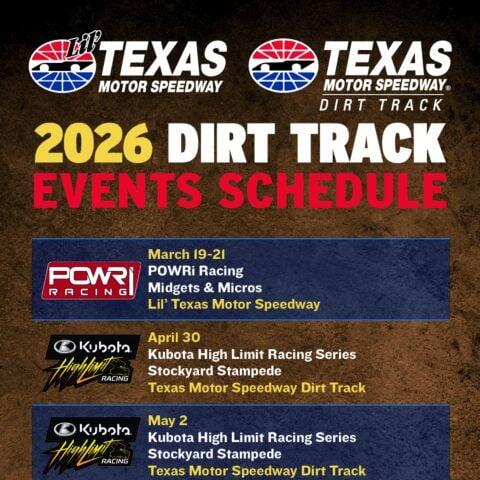 Texas Motor Speedway Announces 2026 Dirt Racing Schedule - NewsBreak