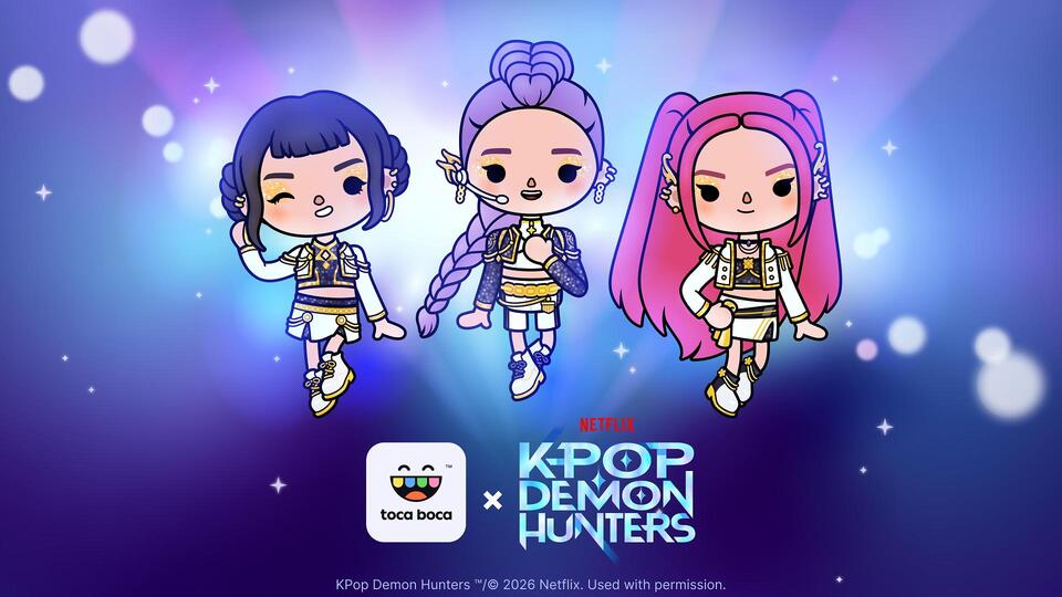 Toca Boca World adding KPop Demon Hunters music, characters, and ...