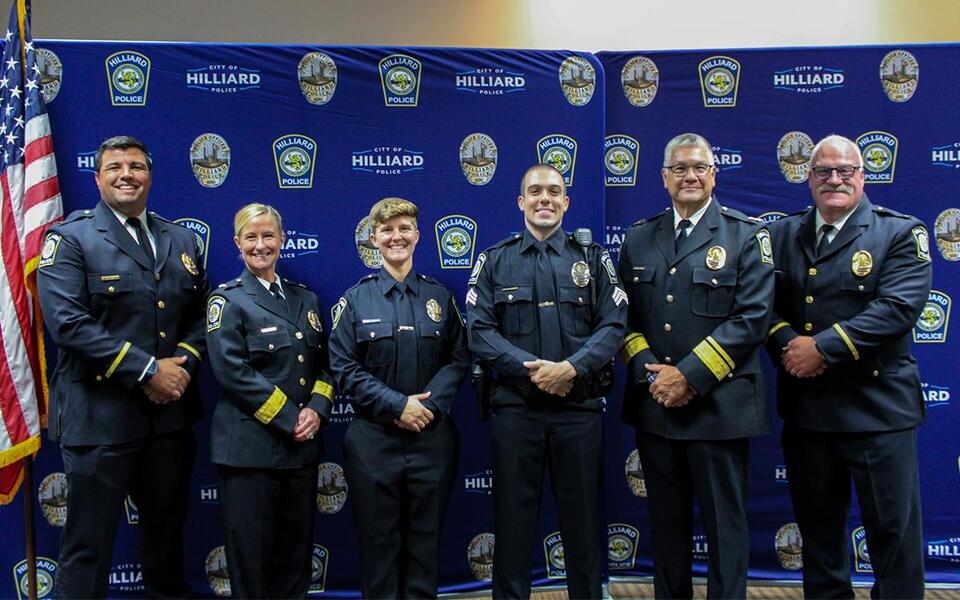 HPD promotes sergeant, welcomes new officer