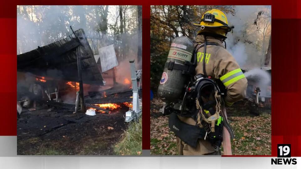 Fire crews extinguish shed fire behind Medina County home - NewsBreak