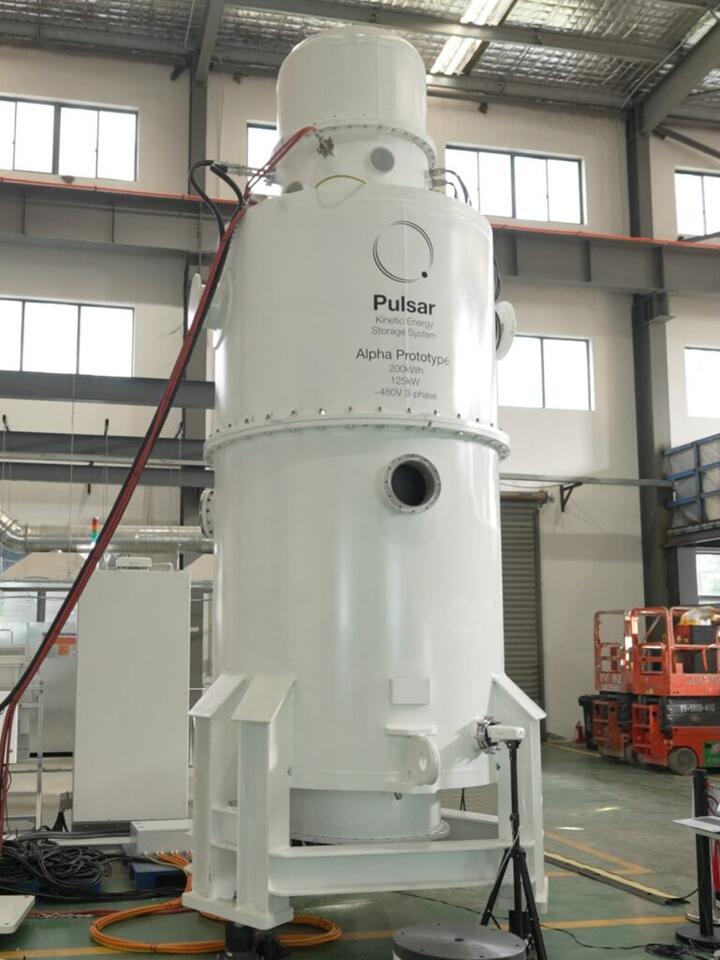 Qnetic testing flywheel to compete with lithium-ion for grid-connected ...