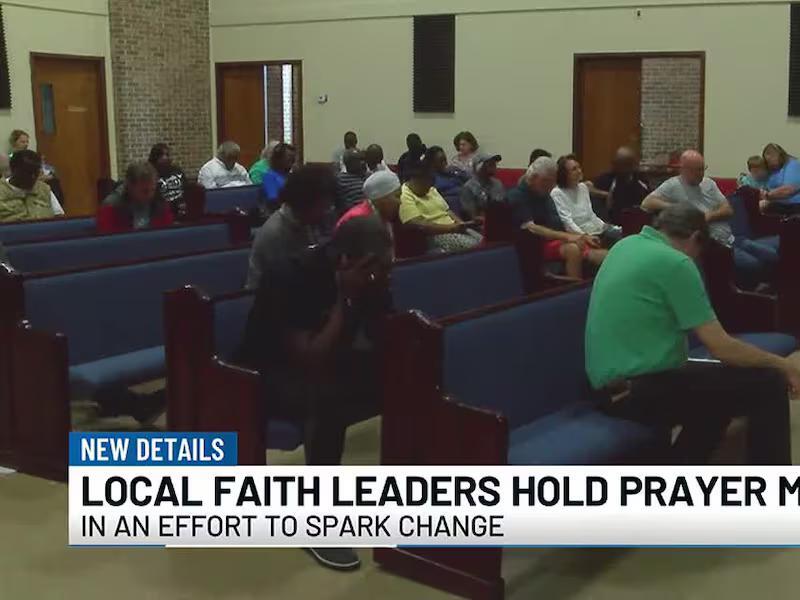 Montgomery faith leaders hold prayer meeting in effort to spark change