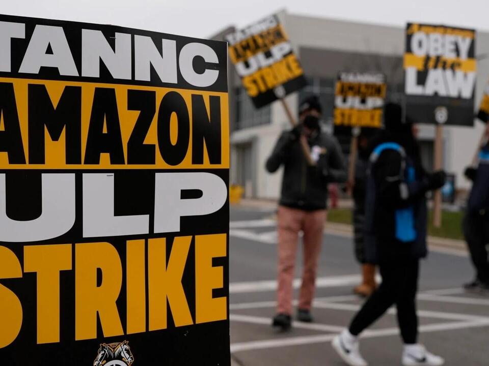 Amazon workers strike at multiple facilities as Teamsters seek labor ...