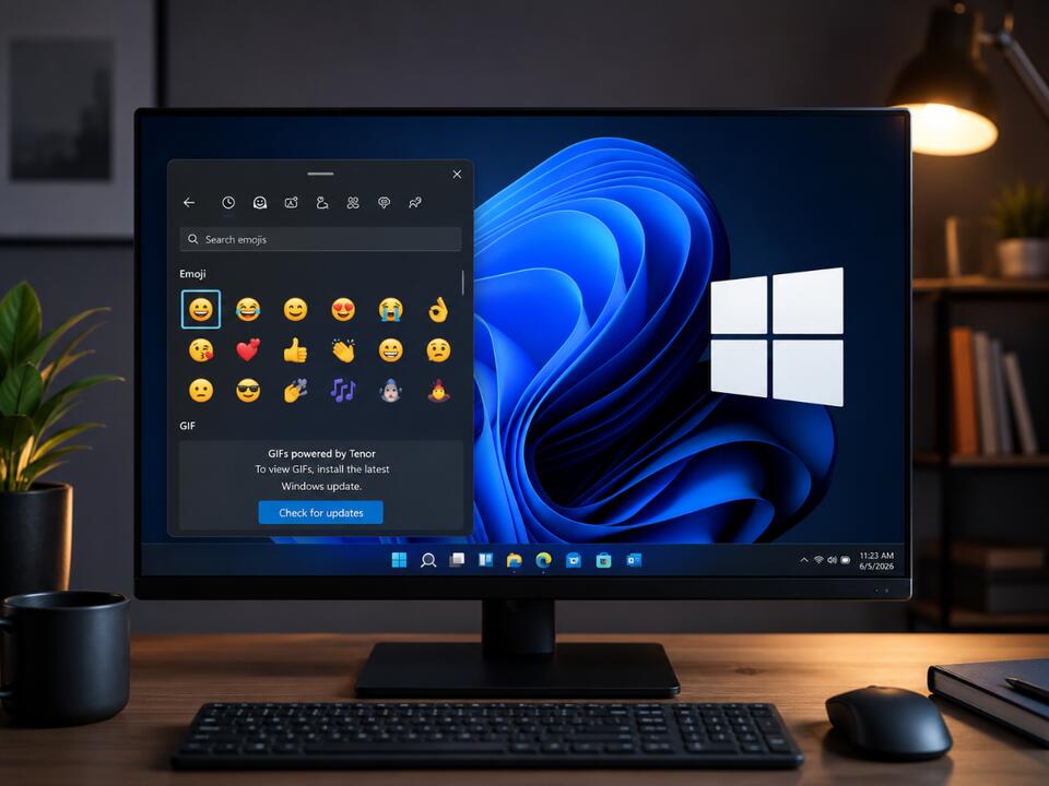 Windows 11 Emoji Panel Loses GIF Support Until Users Install June ...