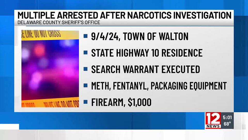 No-knock search warrant leads to arrest of three in Delaware County ...