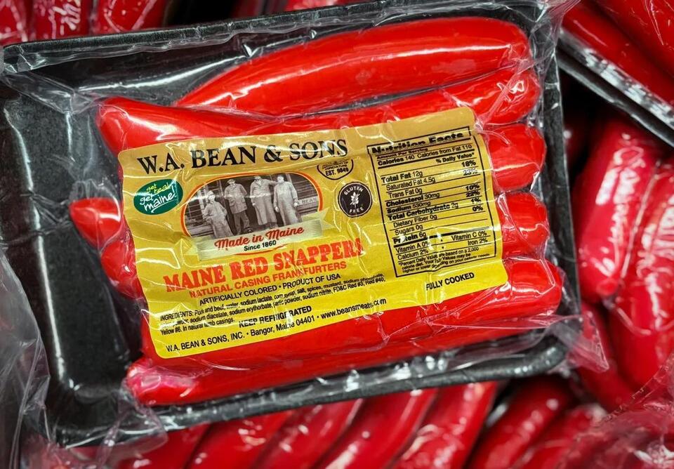 Bangor’s W.A. Bean now using all-natural dye in red snapper hot dogs ...