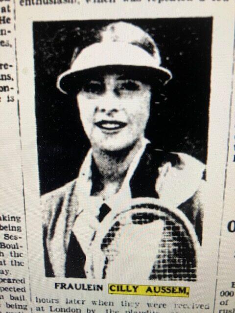 More research needed: Was Nazi Party Member Cilly Aussem also the Wimbledon star?