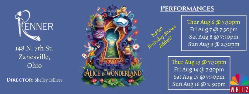 The Renner Theatre Presents: “Alice in Wonderland”