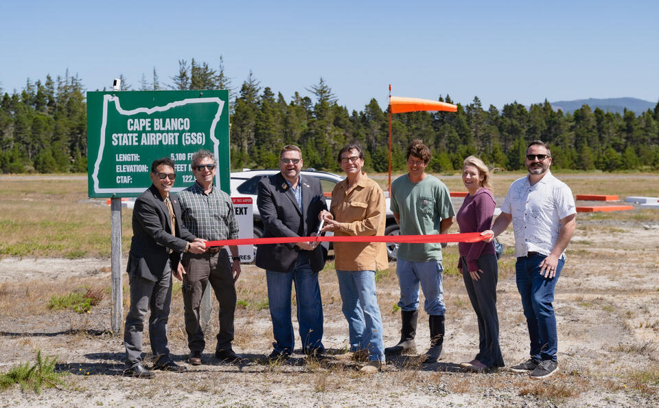 The Oregon Department of Aviation Celebrates Completion of Major Cape ...