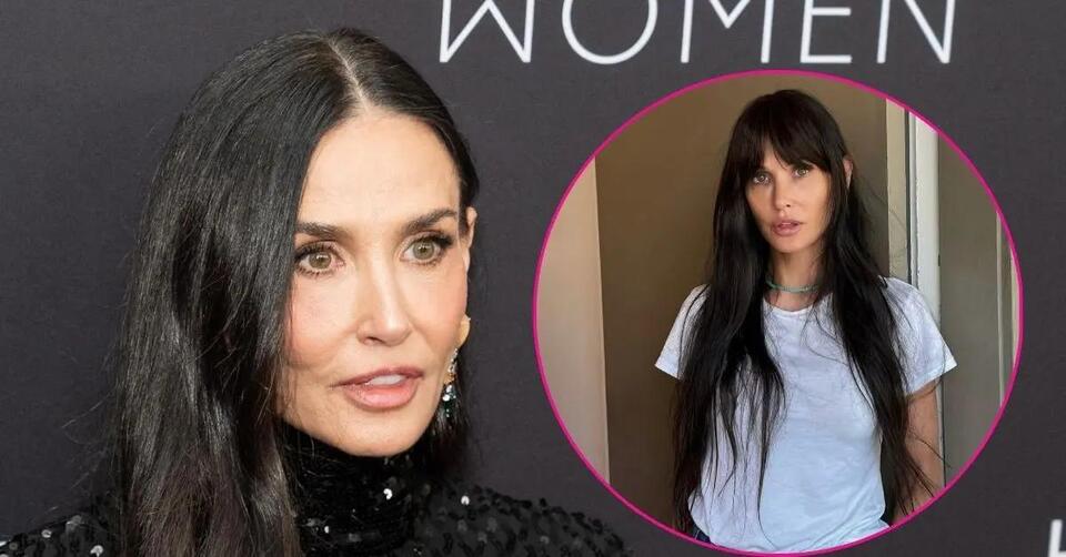 Demi Moore Brings Back Her Iconic Bangs for the First Time Since Her