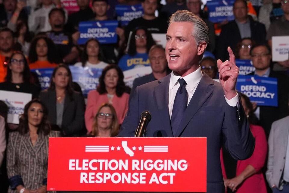 California pushes partisan plan for new democratic districts to counter