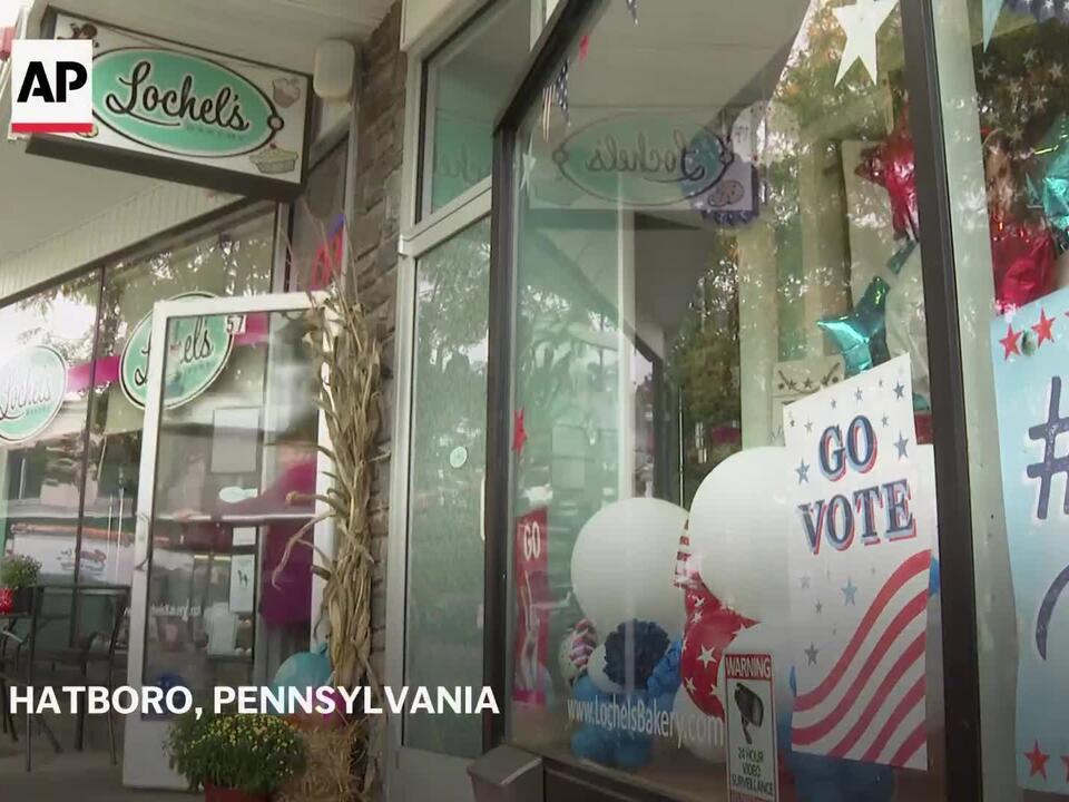 Pennsylvania bakery known for its election cookie poll is swamped with