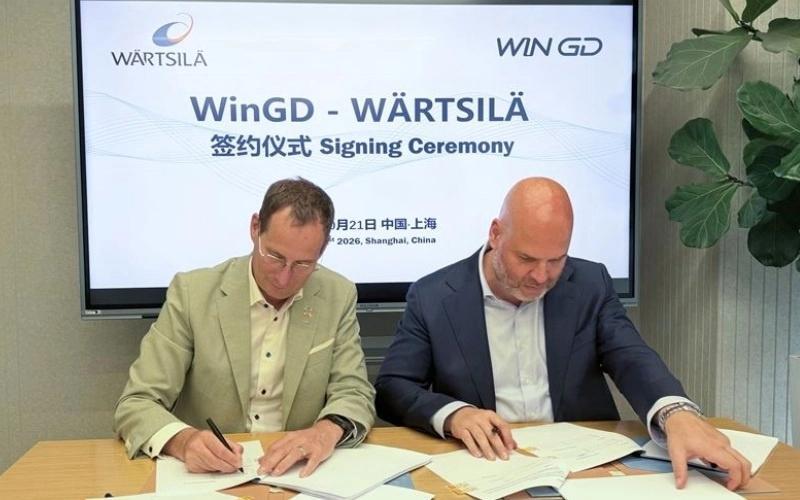 Wärtsilä and WinGD Sign New Long-Term Service Framework Agreement ...