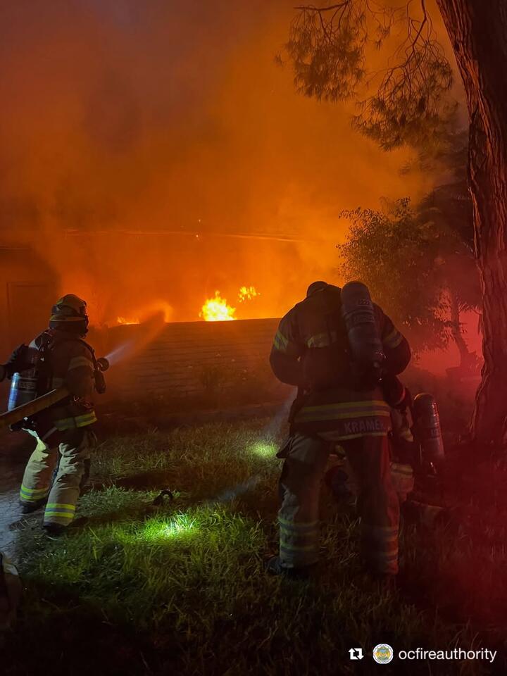 Patio fire quickly stopped at Laguna Woods fourplex - NewsBreak