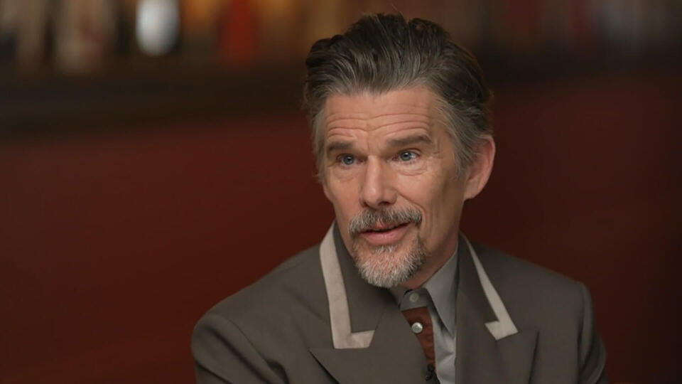 | Extended interview: Ethan Hawke - NewsBreak