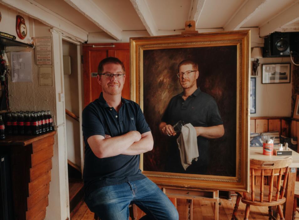 Portraits fit for a King: Local business owners honoured with portraits ...