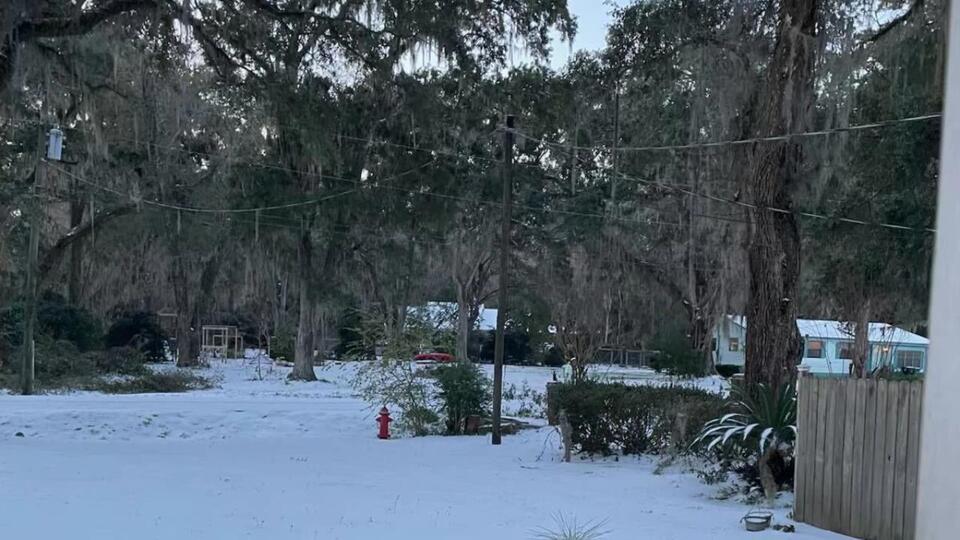 Parts of Florida see nearly 10 inches of snow in updated totals - NewsBreak