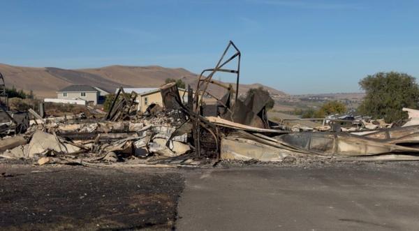 Cause of Second Street Fire attributed to sparks from Benton PUD power ...