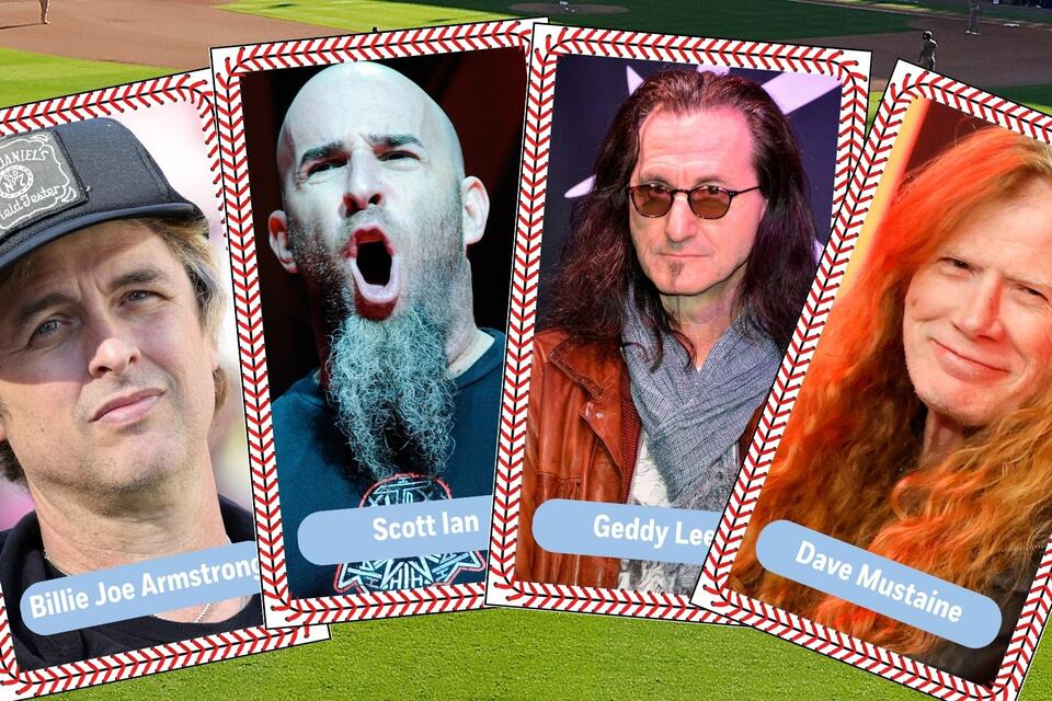 Favorite Baseball (MLB) Teams of 49 Big Rock + Metal Musicians - NewsBreak