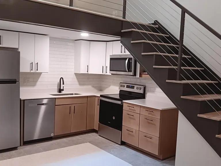 Former supermarket is transformed into loft apartments in Martinsville