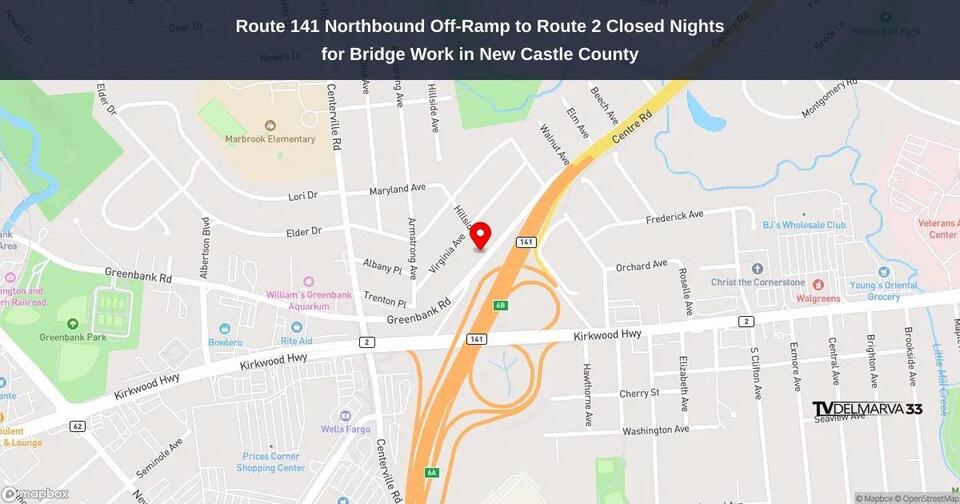 Route 141 Northbound Off-Ramp to Route 2 Closed Nights for Bridge Work ...